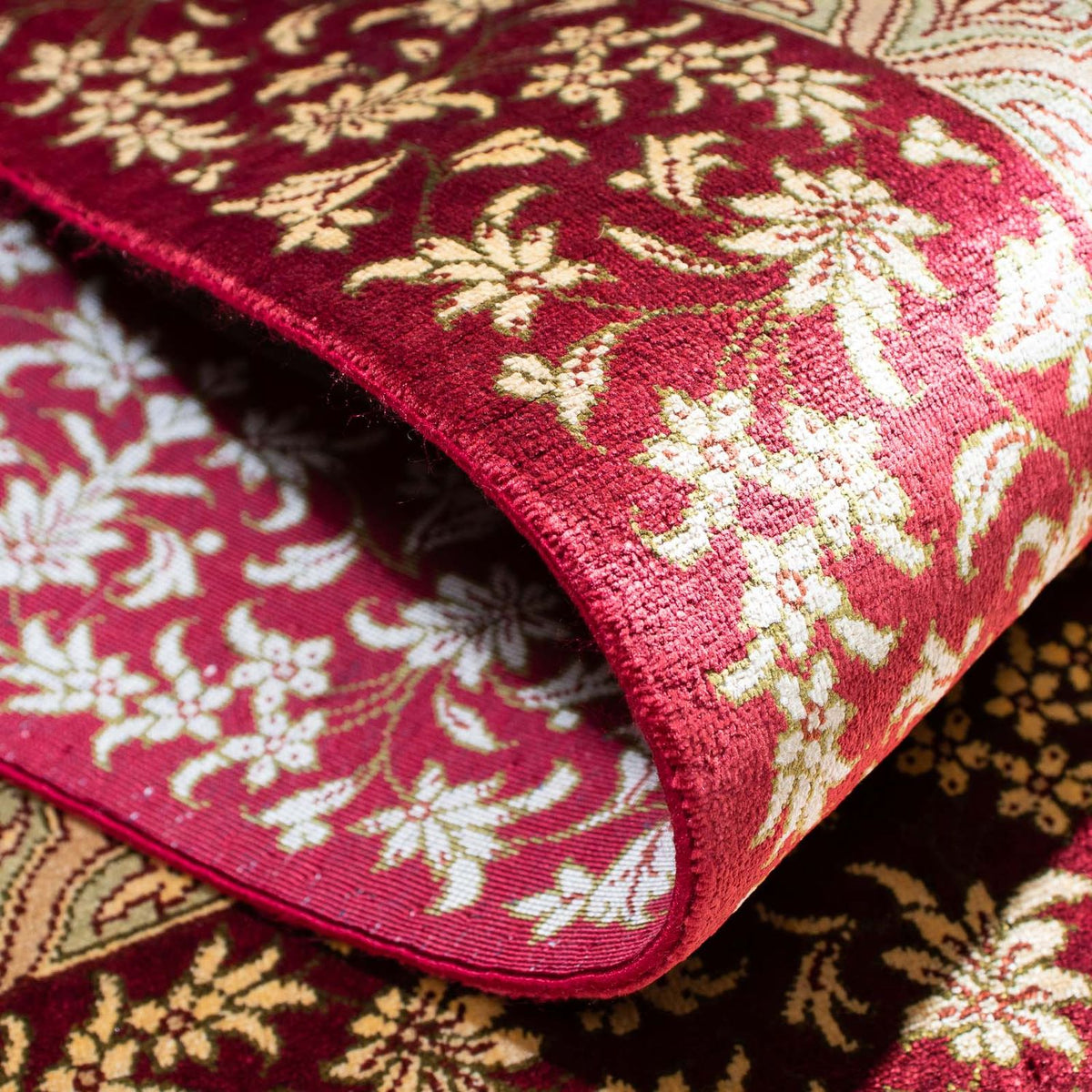 Persisk matta - Ghom - 123 x 78 cm - ljusblå