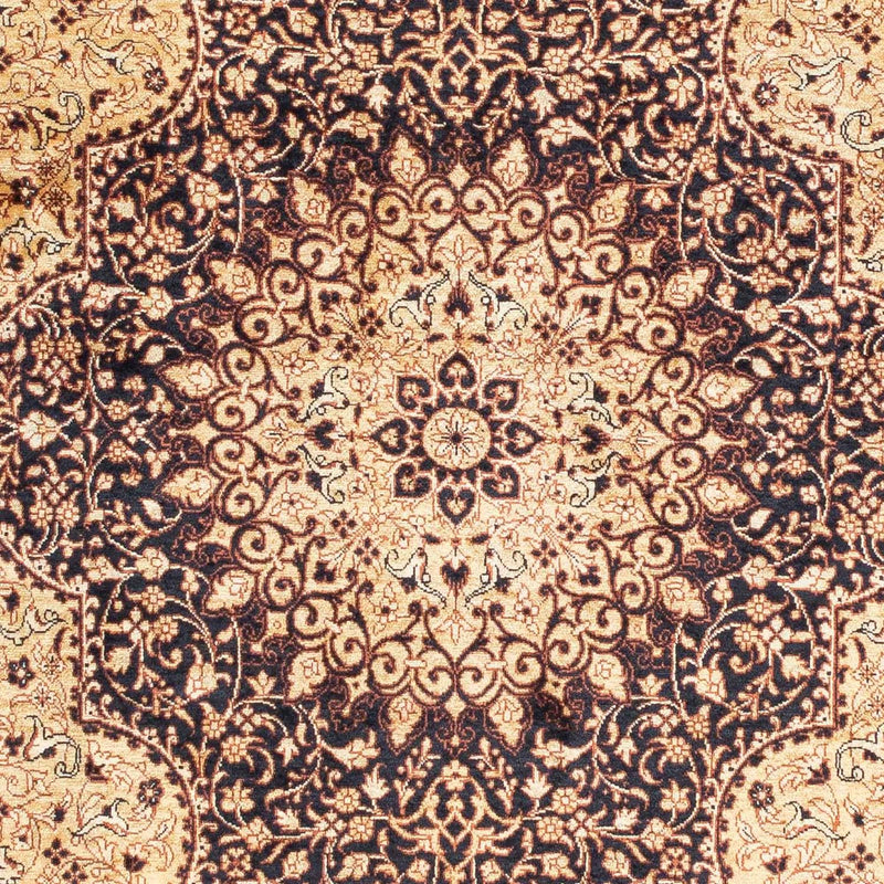 Persisk matta - Ghom - 120 x 76 cm - ljusbrun