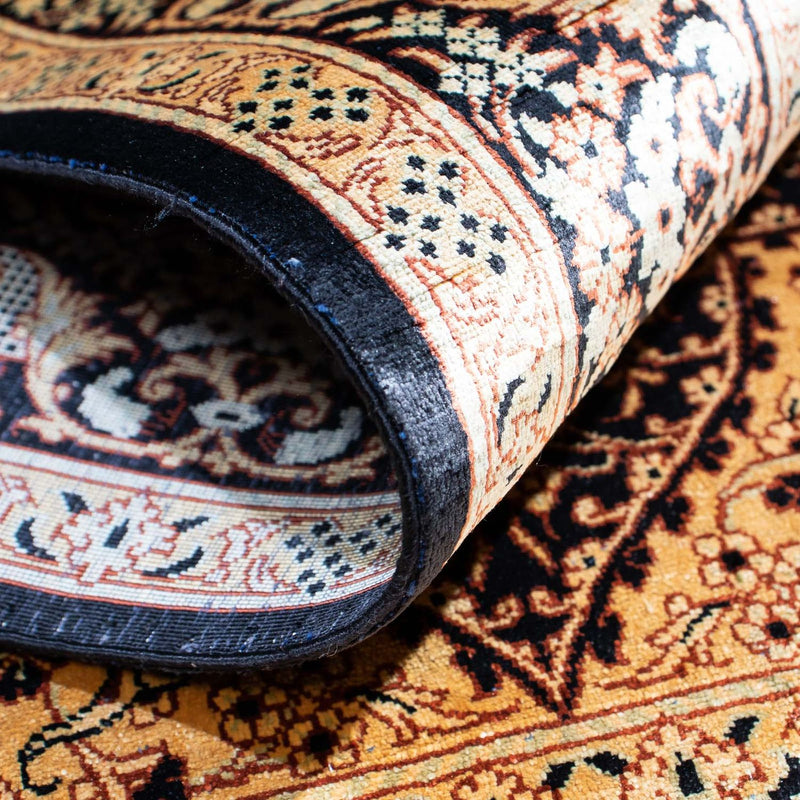 Persisk matta - Ghom - 120 x 76 cm - ljusbrun