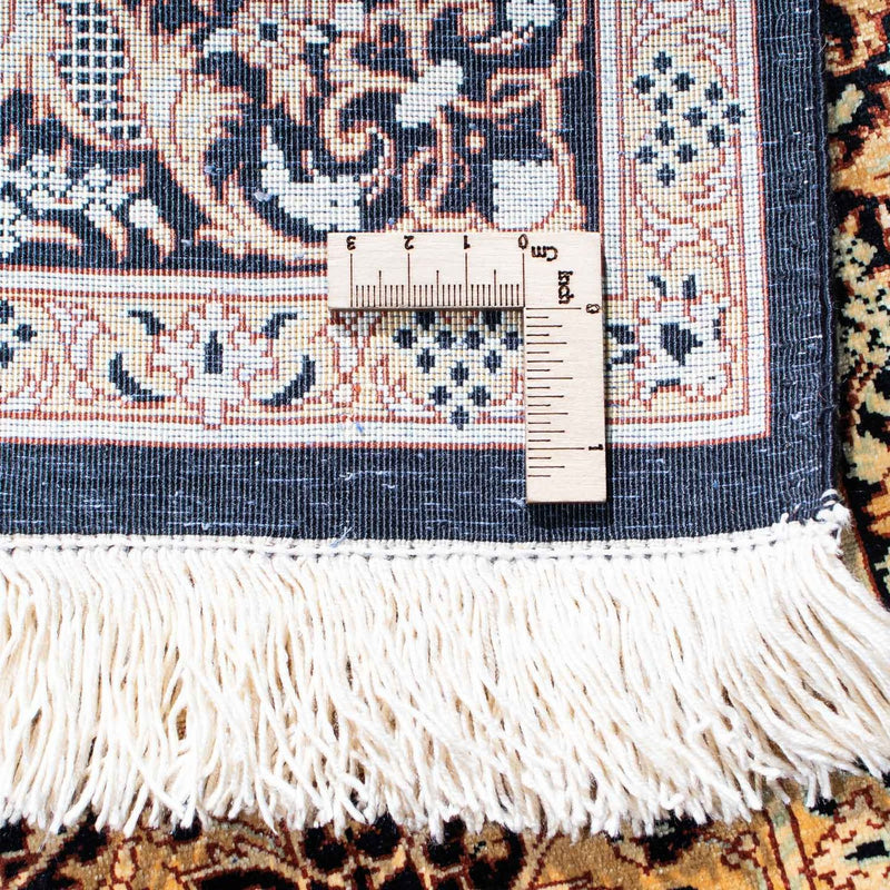 Persisk matta - Ghom - 118 x 78 cm - ljusbrun