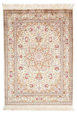 Persisk matta - Ghom - 117 x 81 cm - beige