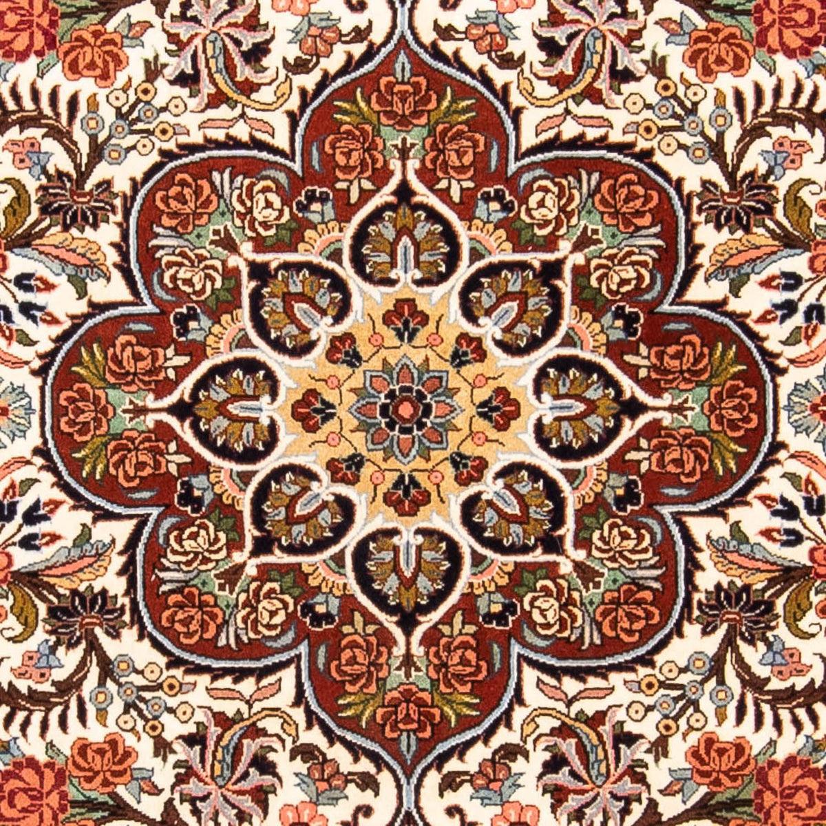 Persisk matta - Bijar - 232 x 173 cm - beige