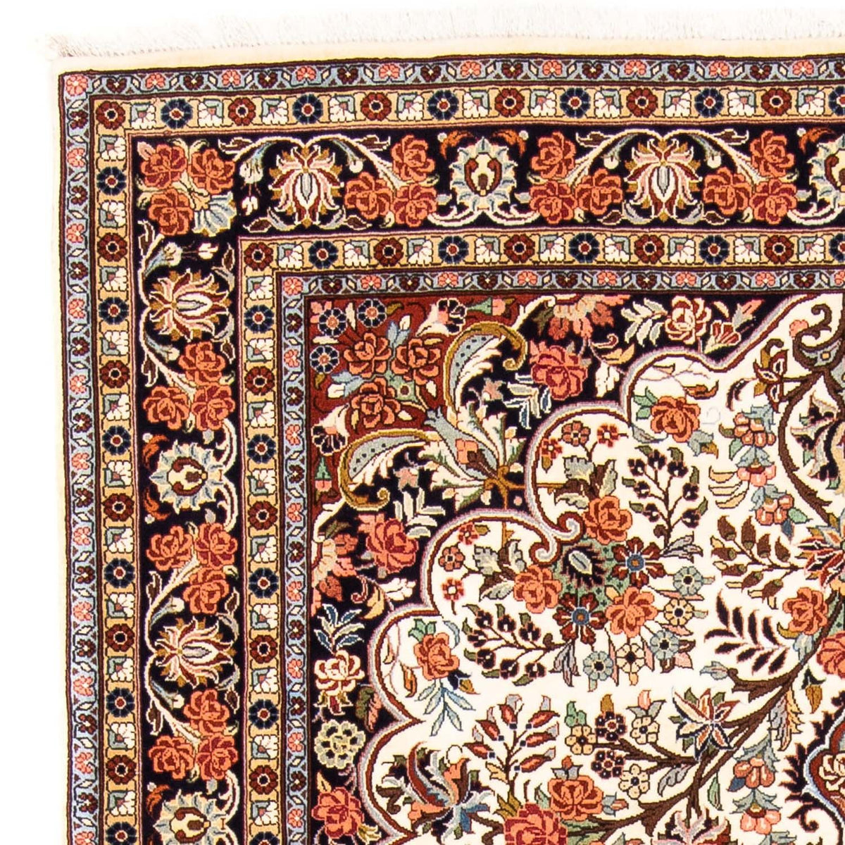 Persisk matta - Bijar - 232 x 173 cm - beige