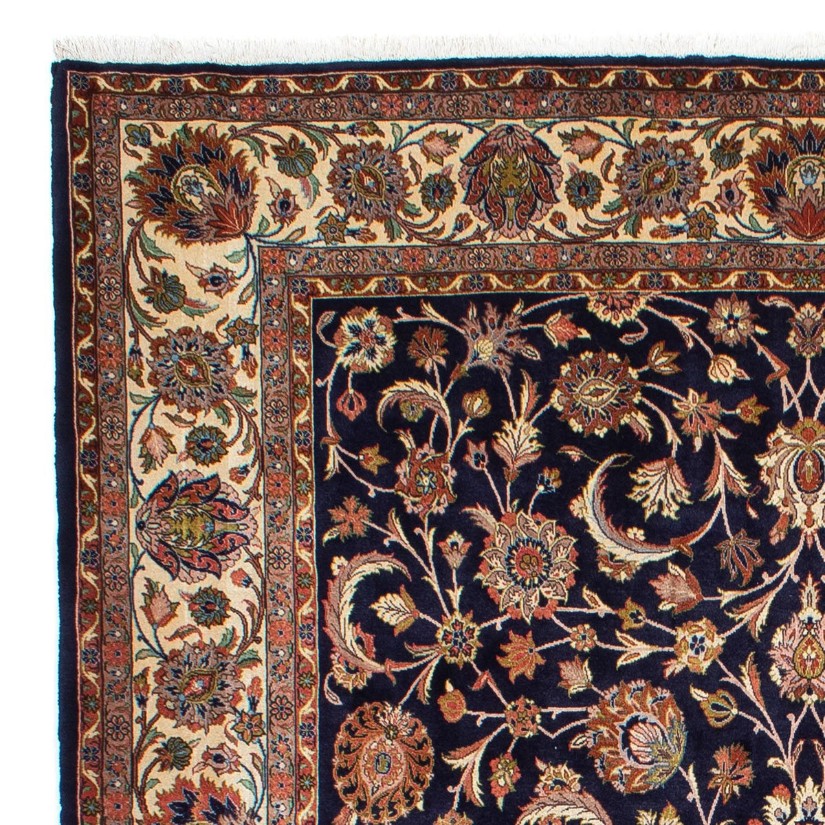 Persisk matta - Classic - 294 x 225 cm - mörkblå