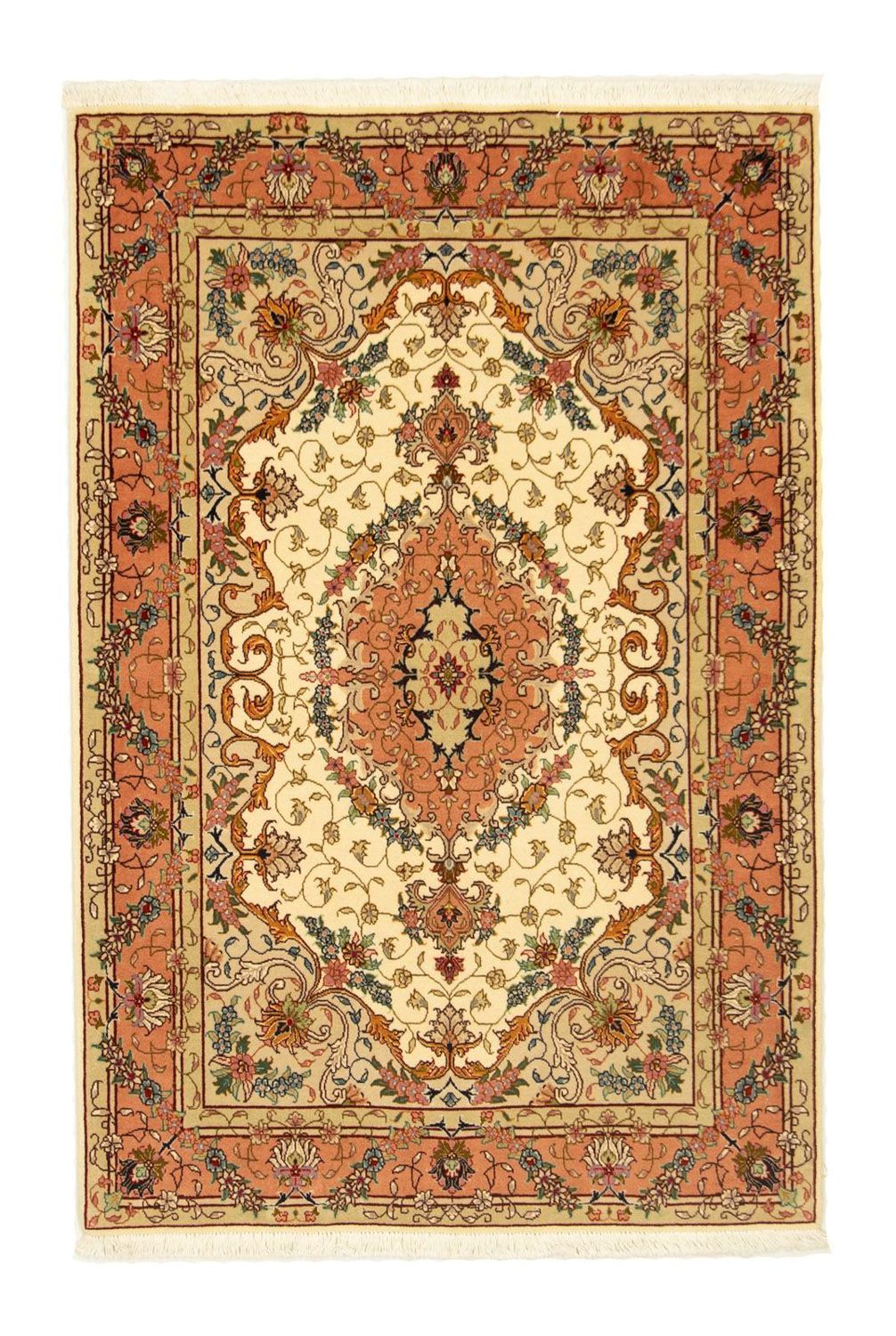 Persisk matta - Tabriz - Royal - 152 x 100 cm - beige