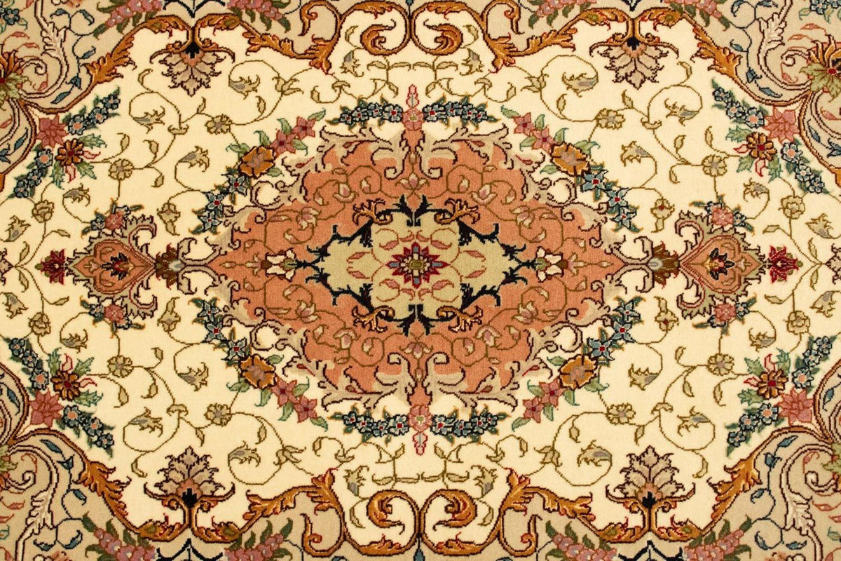 Persisk matta - Tabriz - Royal - 152 x 100 cm - beige