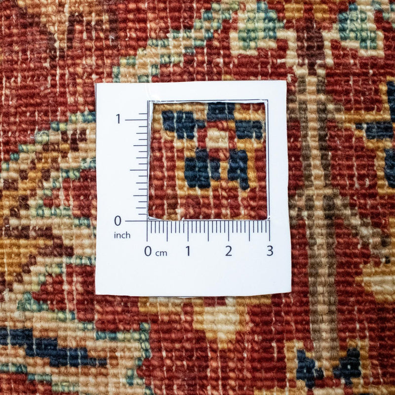 Afghansk matta - 199 x 156 cm - beige