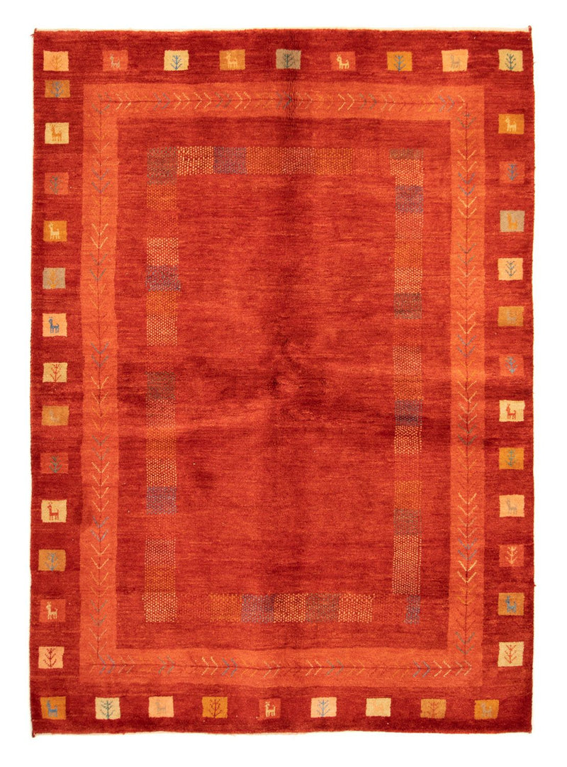 Gabbeh-matta - persisk - 228 x 172 cm - rost
