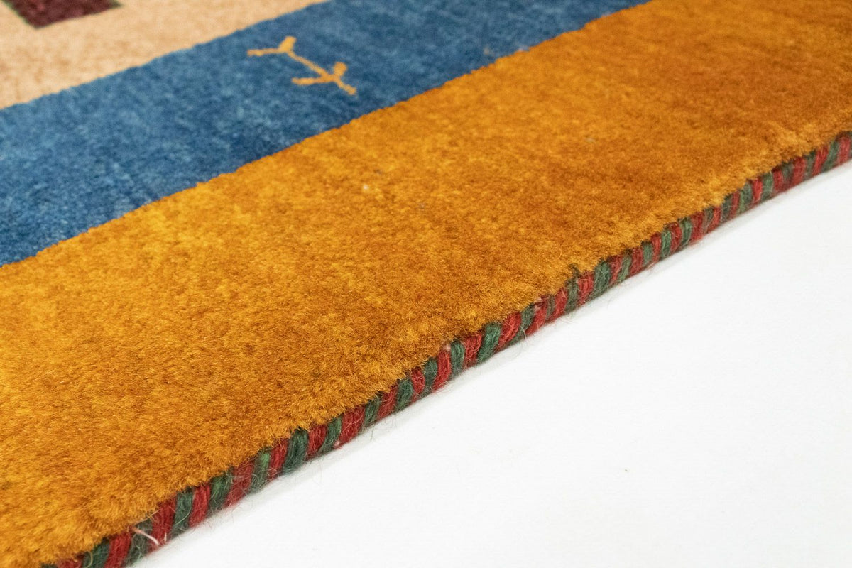 Gabbeh-matta - Loribaft Persian - 150 x 104 cm - guld