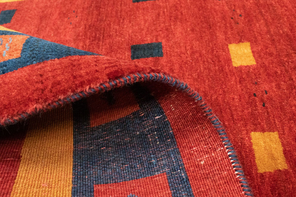 Runner Gabbeh-matta - Loribaft Persian - 175 x 102 cm - röd