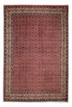 Persisk matta - Bijar - 290 x 203 cm - mörkröd