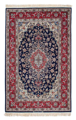 Persisk matta - Tabriz - Royal - 198 x 129 cm - mörkblå