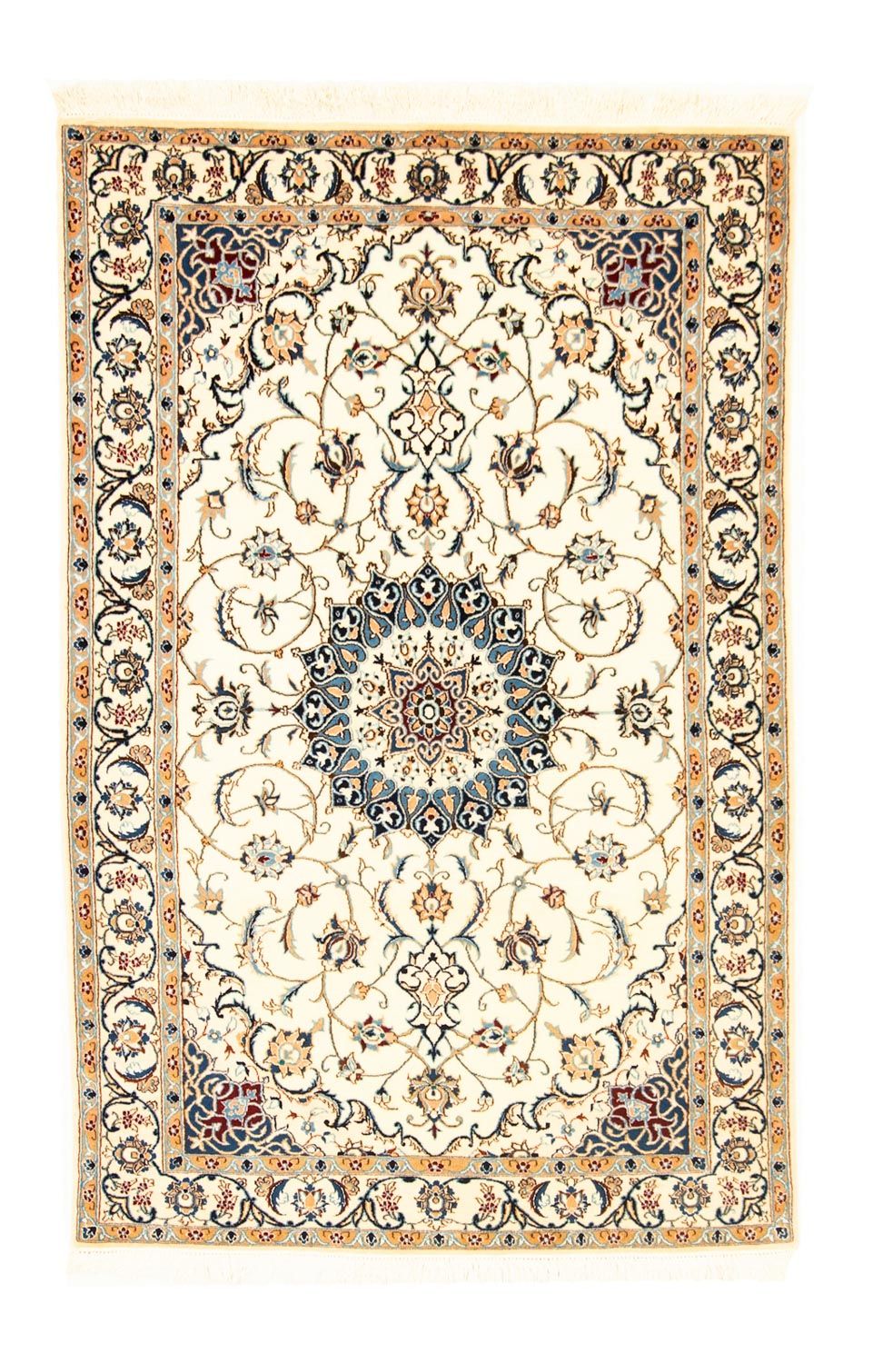 Persisk matta - Nain - Premium - 151 x 96 cm - beige