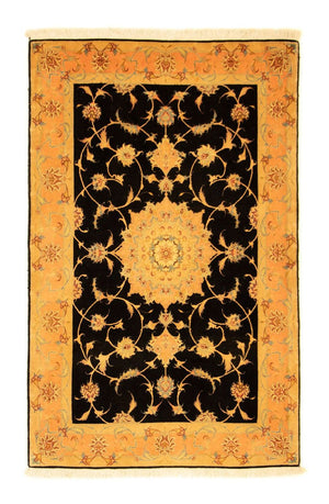 Persisk matta - Tabriz - Royal - 160 x 100 cm - svart