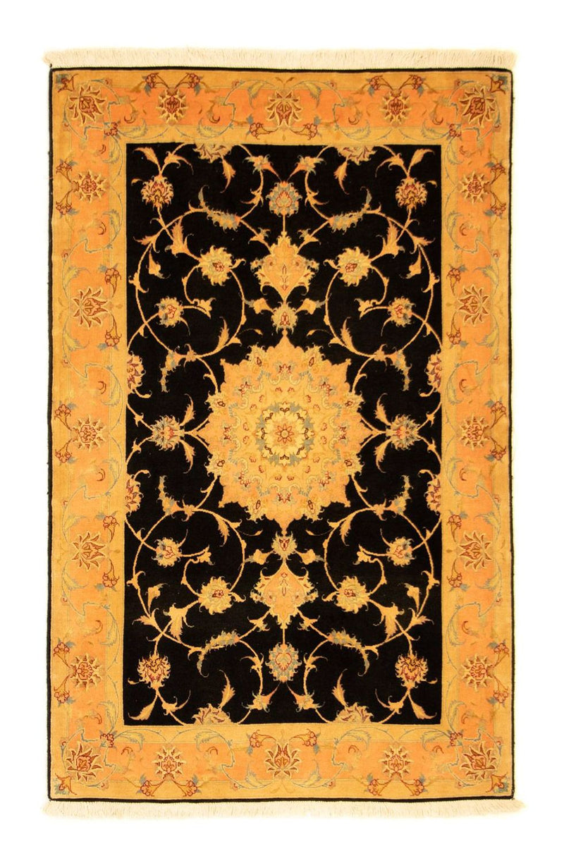 Persisk matta - Tabriz - Royal - 160 x 100 cm - svart