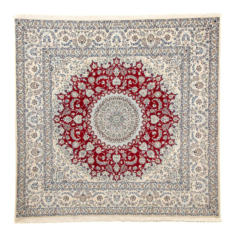 Persisk matta - Nain - Premium kvadrat  - 205 x 197 cm - beige