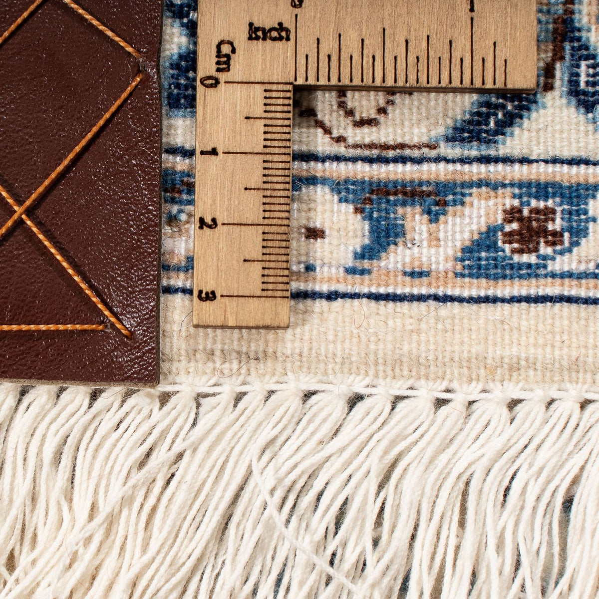 Persisk matta - Nain - Premium kvadrat  - 205 x 197 cm - beige