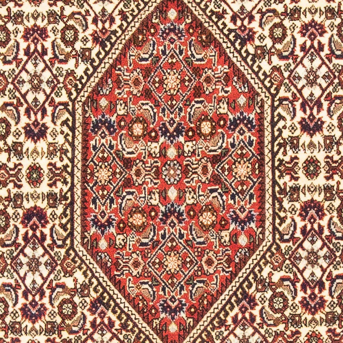 Persisk matta - Bijar - 140 x 88 cm - beige