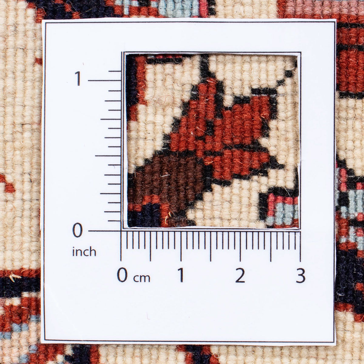 Persisk matta - Bijar - 228 x 172 cm - röd