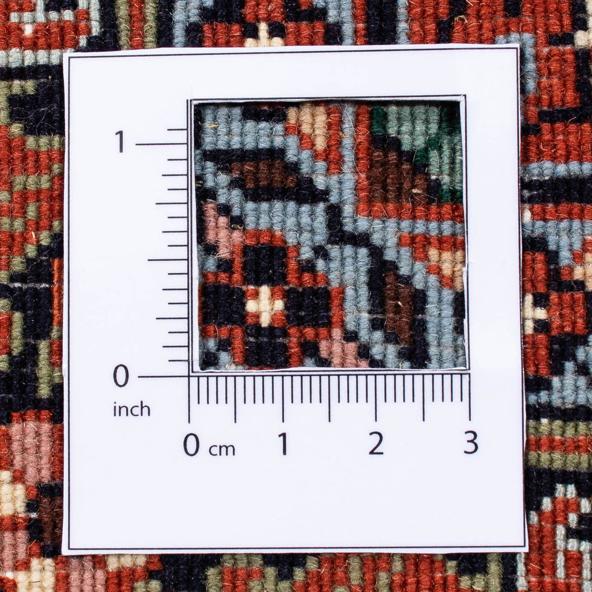 Persisk matta - Bijar - 260 x 176 cm - mörkblå