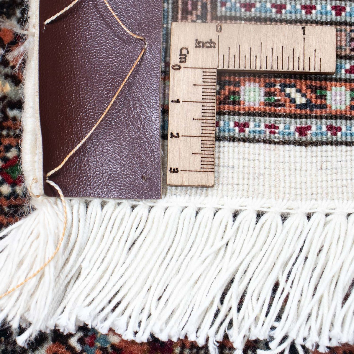 Persisk matta - Tabriz - 350 x 250 cm - mörkbrun