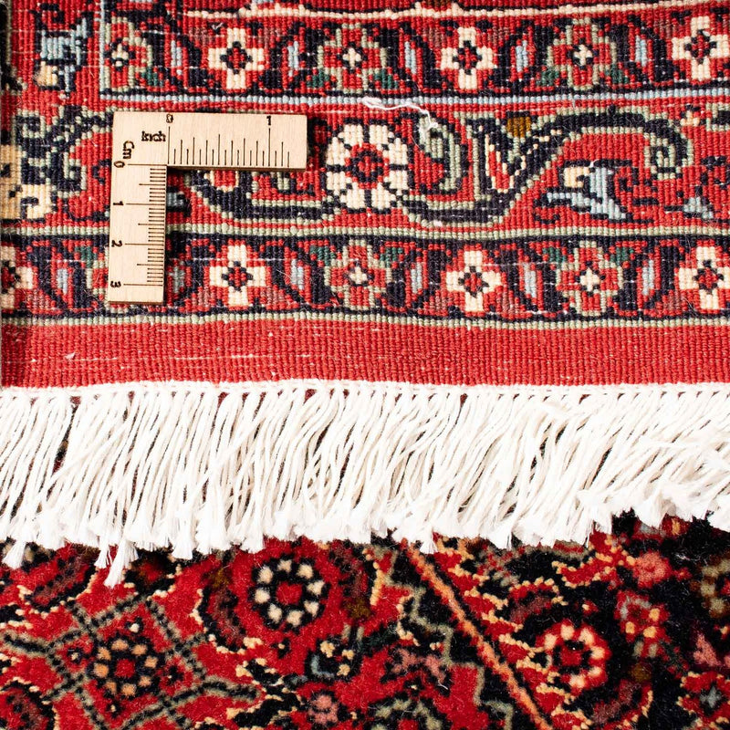 Persisk matta - Bijar - 248 x 171 cm - mörkröd