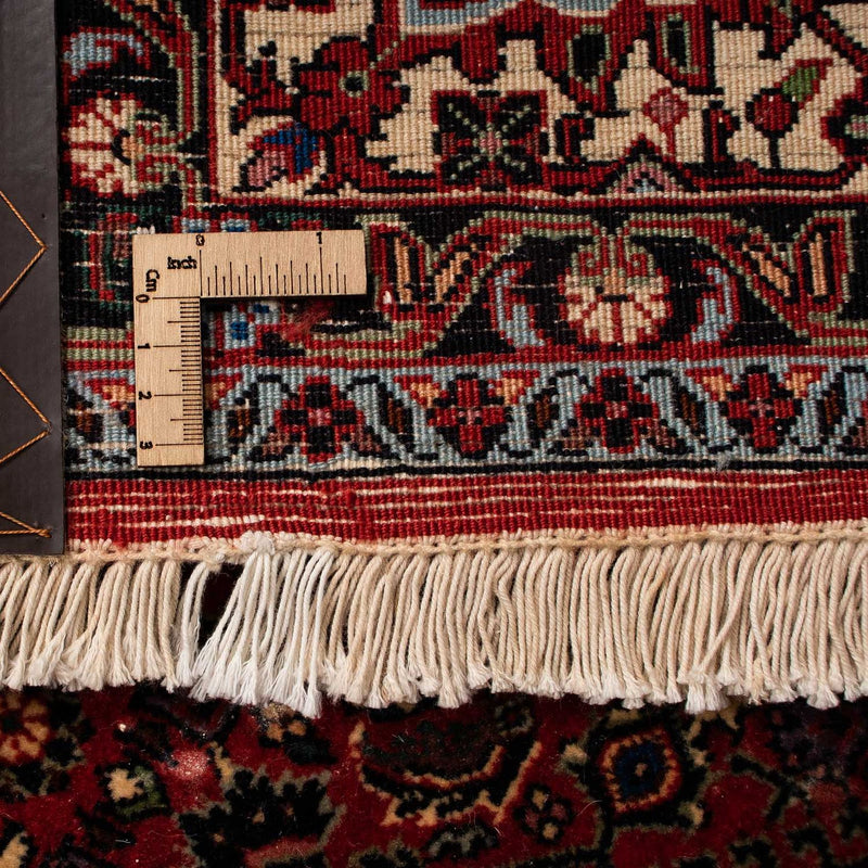 Persisk matta - Bijar - 248 x 200 cm - mörkröd