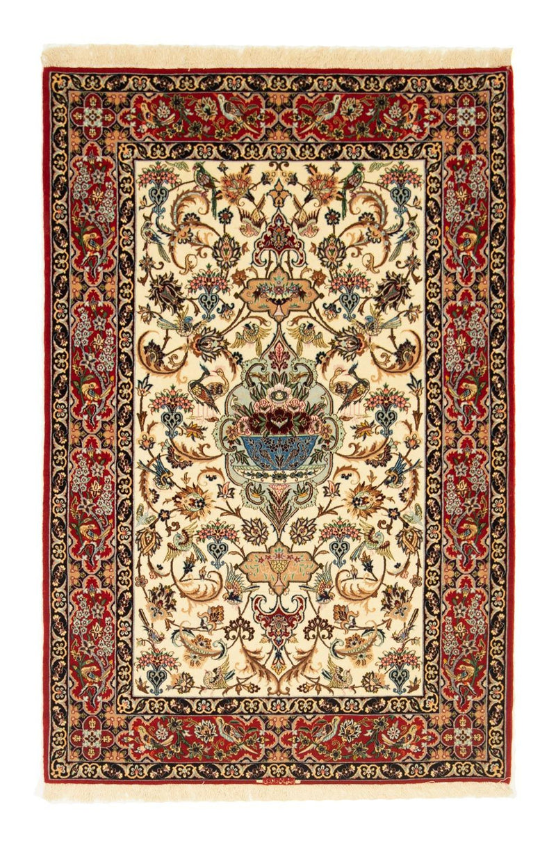 Persisk matta - Isfahan - Premium - 168 x 110 cm - beige