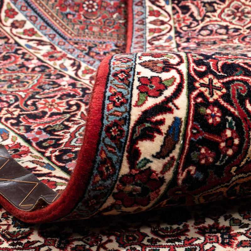 Persisk matta - Bijar - Royal - 340 x 254 cm - röd