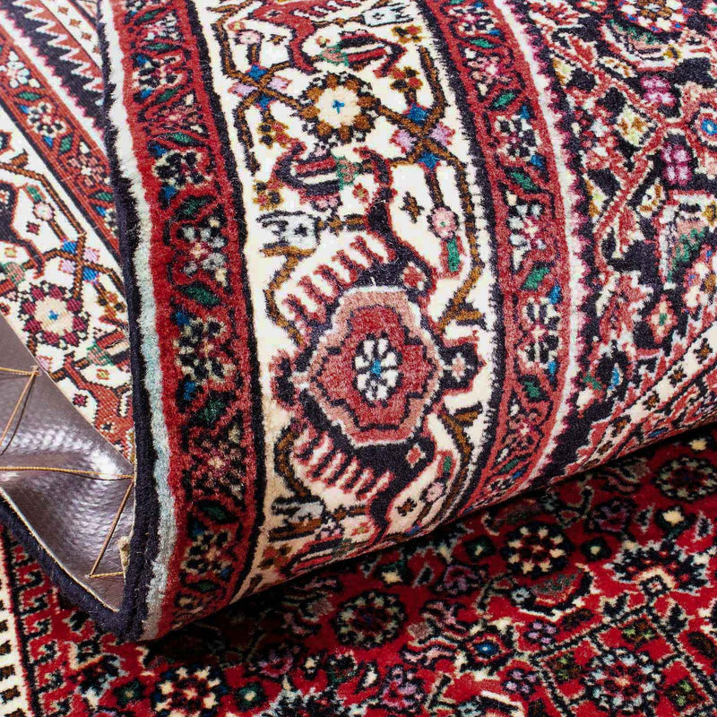 Persisk matta - Bijar - 185 x 110 cm - röd