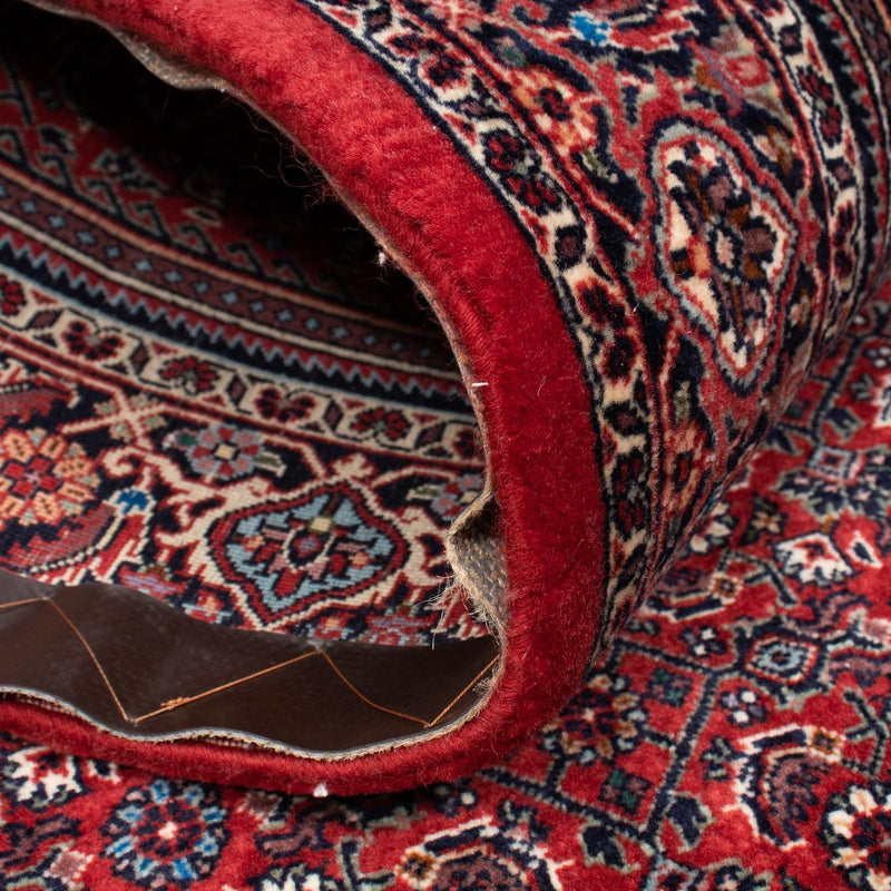 Persisk matta - Bijar - 206 x 126 cm - mörkröd