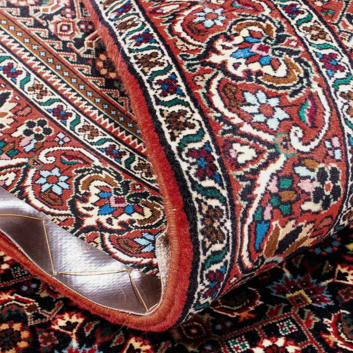 Persisk matta - Bijar - 190 x 111 cm - röd