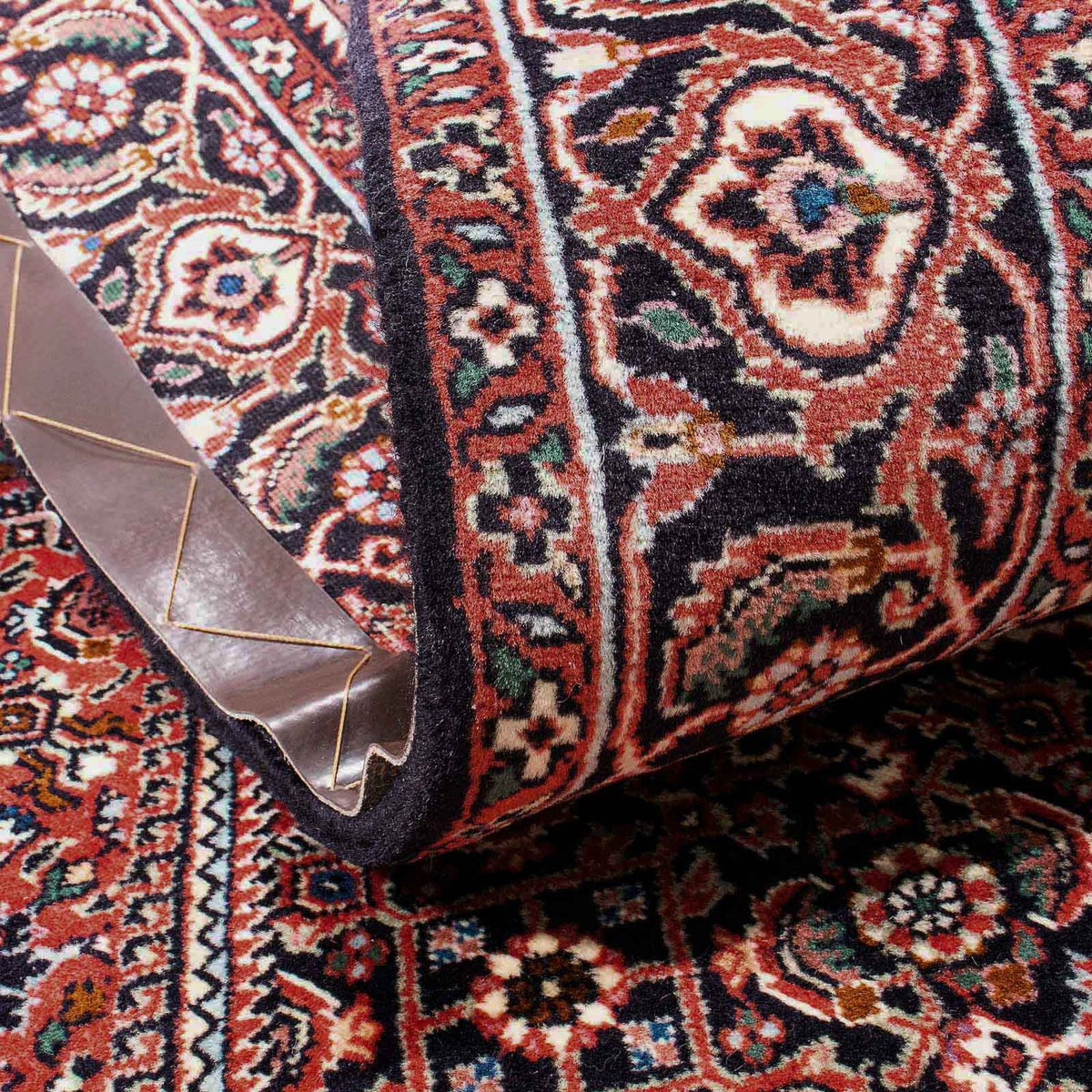 Persisk matta - Bijar - 186 x 109 cm - röd