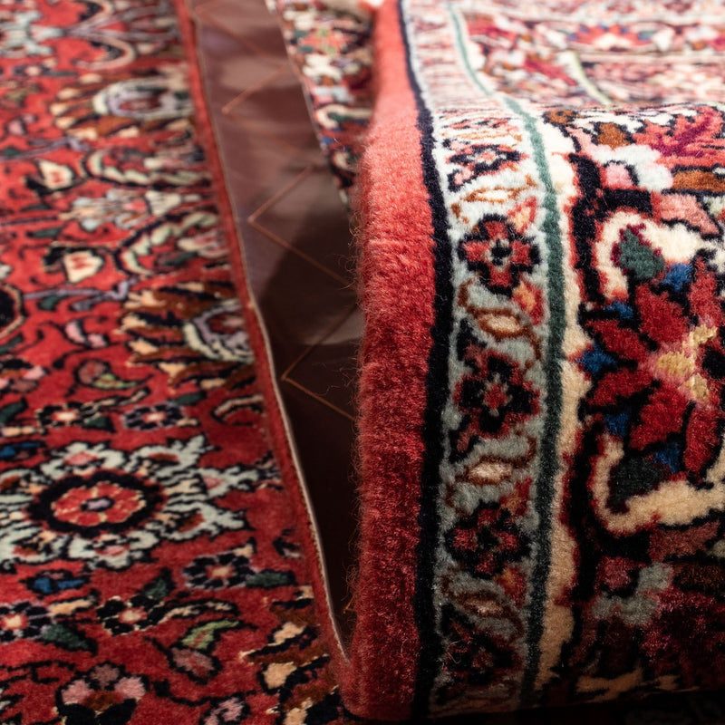 Persisk matta - Bijar - Royal - 349 x 252 cm - röd