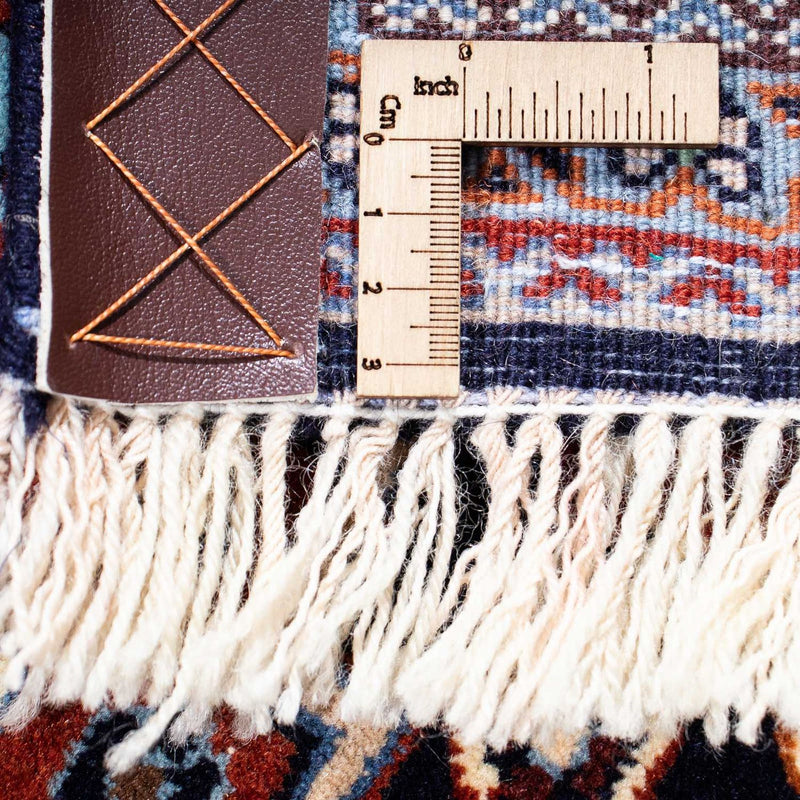 Gabbeh-matta - Kashkuli Persiska - 224 x 138 cm - mörkblå