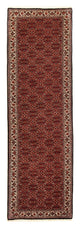Runner Persisk matta - Bijar - 304 x 86 cm - mörkröd