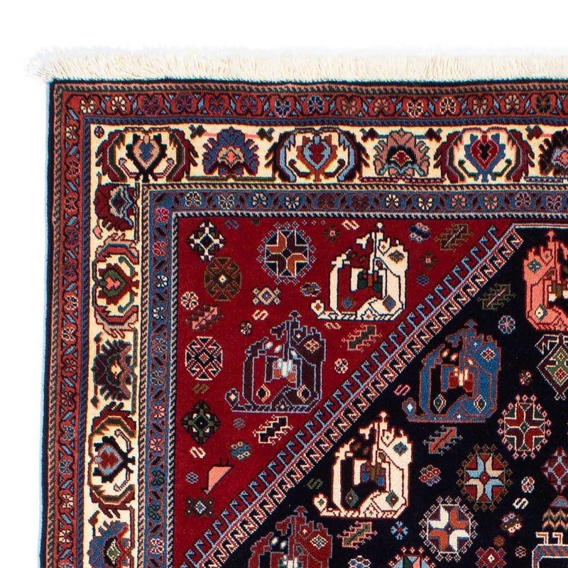 Gabbeh-matta - Kashkuli Persiska - 212 x 143 cm - mörkblå