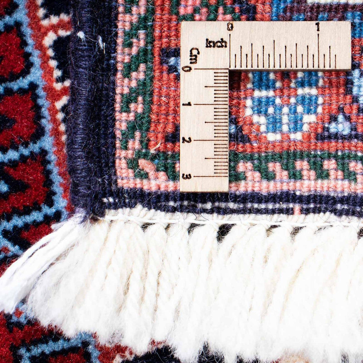 Gabbeh-matta - Kashkuli Persiska - 212 x 143 cm - mörkblå