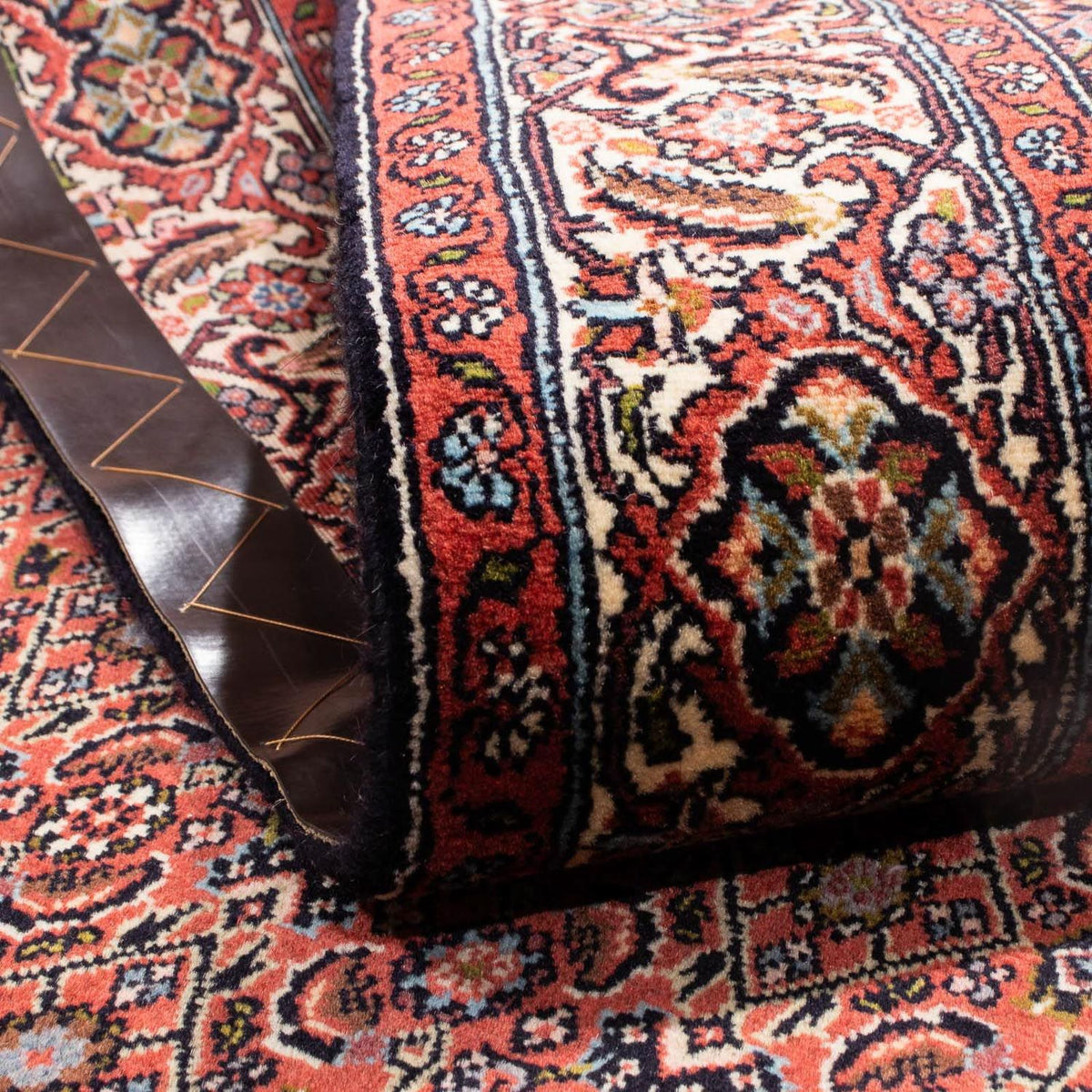 Persisk matta - Bijar - 268 x 165 cm - ljusröd