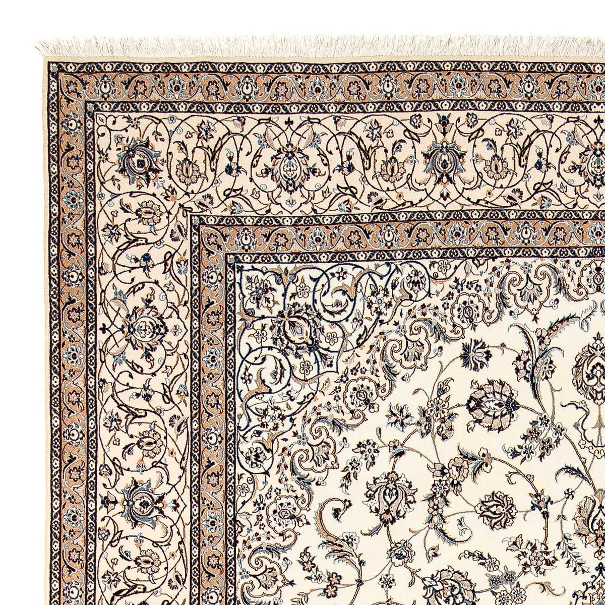 Persisk matta - Nain - Premium - 328 x 215 cm - beige