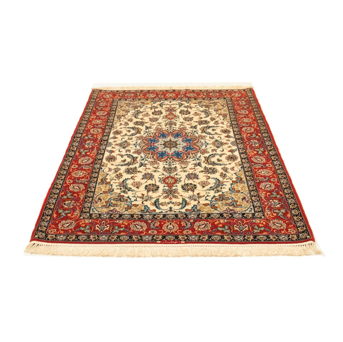 Persisk matta - Isfahan - Premium - 164 x 116 cm - beige