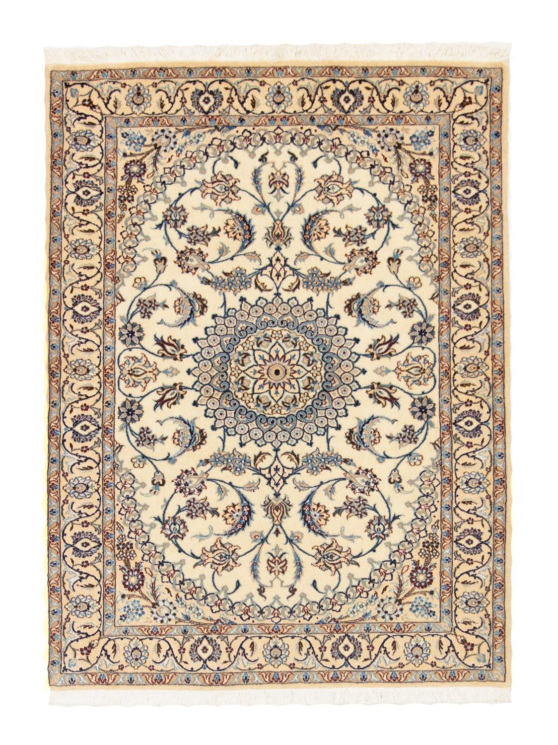Persisk matta - Nain - Premium - 135 x 102 cm - beige