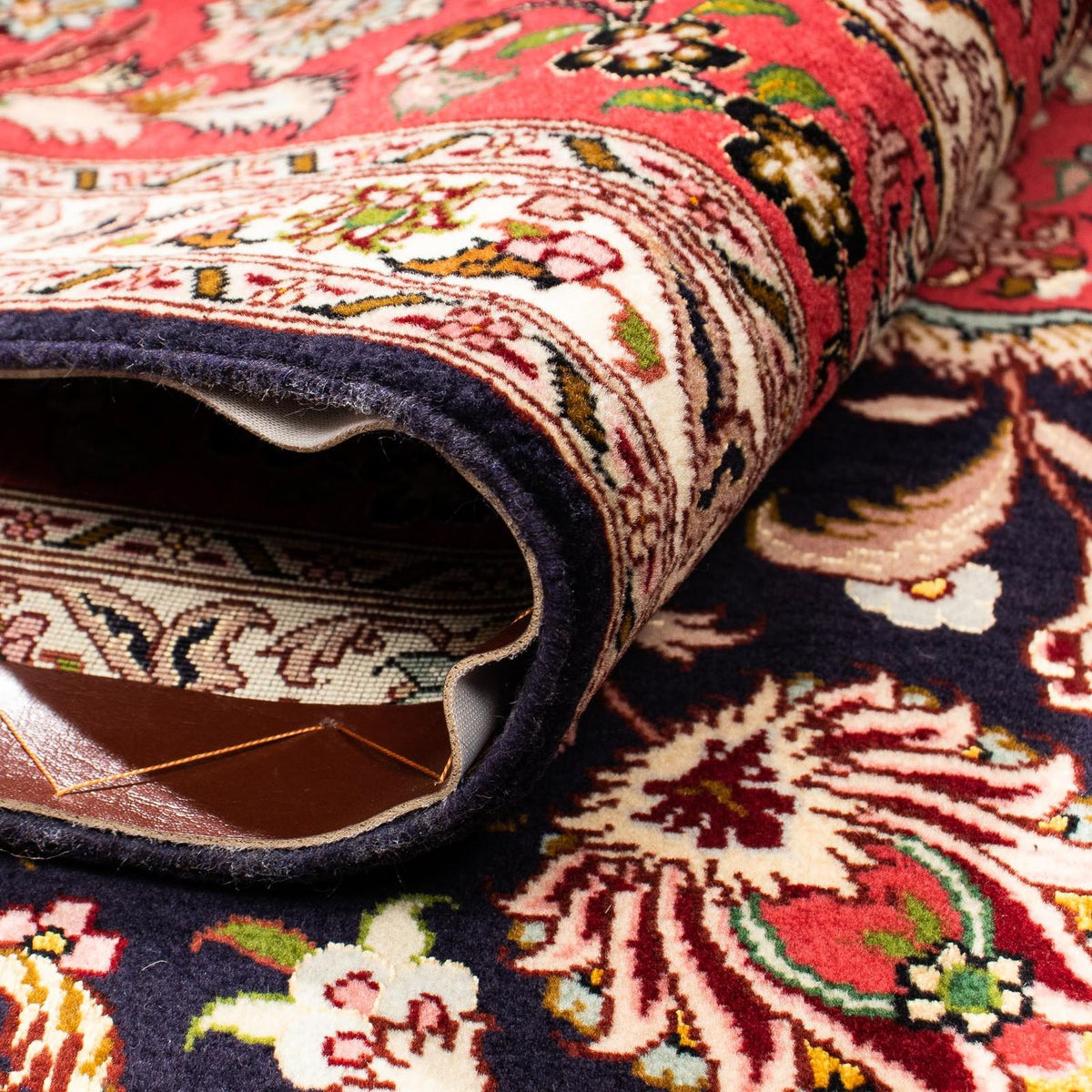 Persisk matta - Tabriz - Royal - 302 x 203 cm - röd