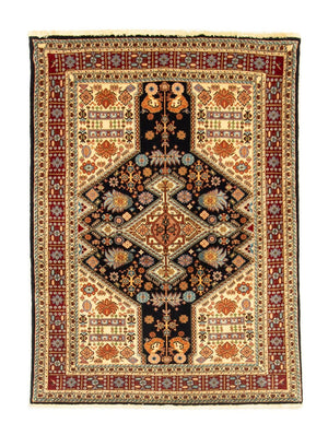 Persisk matta - Nomadic - 138 x 102 cm - svart