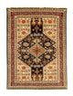 Qashqai Mattan 102x138cm - Persisk matta - svart