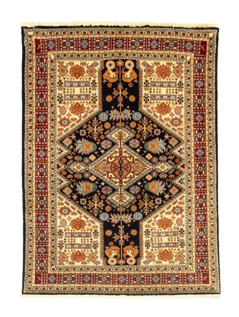 Persisk matta - Nomadic - 138 x 102 cm - svart
