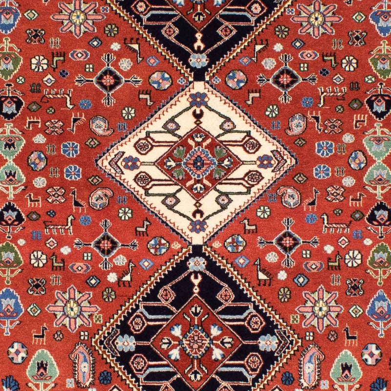 Gabbeh-matta - Kashkuli Persiska - 194 x 156 cm - brun
