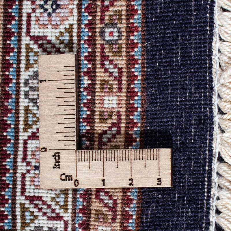 Persisk matta - Tabriz - 213 x 151 cm - mörkblå