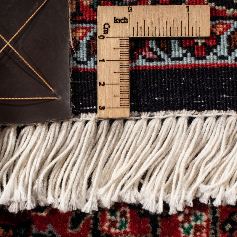 Persisk matta - Bijar - 304 x 204 cm - mörkröd