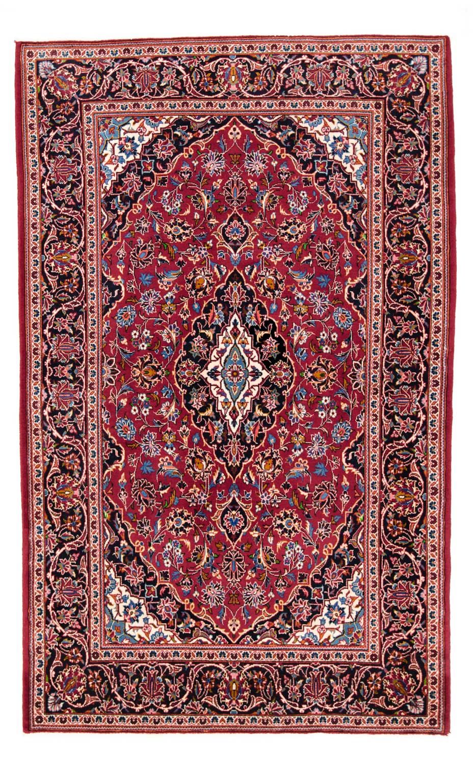 Persiska mattor - Keshan - 223 x 141 cm - röd